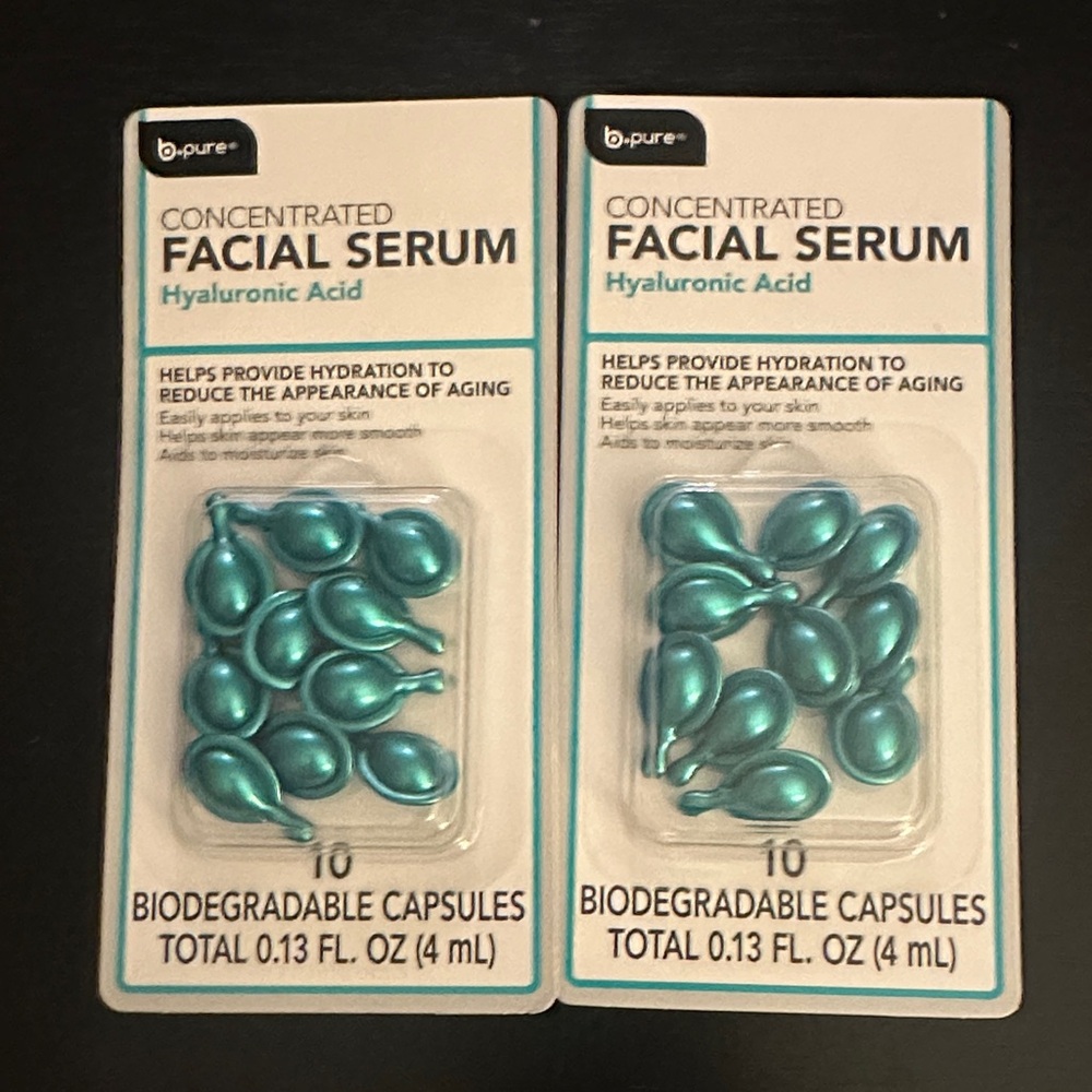 New Bpure Concentrated Facial Serum with Hyaluronic Acid Set Bundle